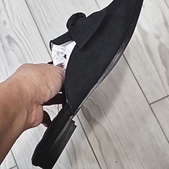 (52-3760) Coutgo Women's Flat Mules Bow Knot Square Closed Toe Sz 7 - Picture 4 of 10